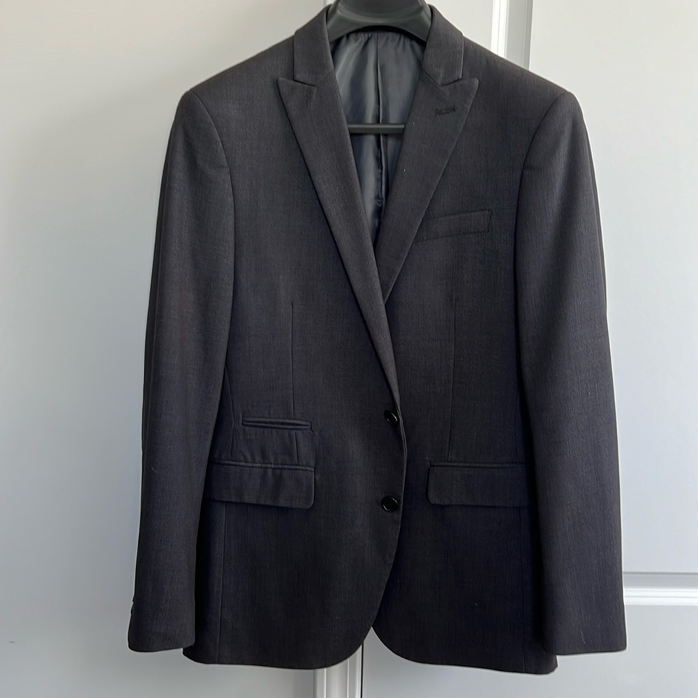 Charcoal suit